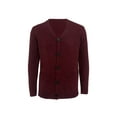 thumbnail image 1 of Boiiwant Cardigan Sweater for Mens Long Sleeve V Neck Button Up Knit Sweaters Cardigan Jacket Fall Winter Slim Fit Knitted Coat, 1 of 5