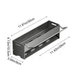 thumbnail image 3 of Organizador de esponjas para fregadero de cocina con bandeja de drenaje automático, soporte para esponjas de platos para encimera de fregadero con barra para colgar toallas, almacenamiento de jabón y, 3 of 6