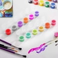 thumbnail image 6 of 50 Strips Paint Pots Strips,300 2Ml/0.07 Oz Empty Cup with Lids, for Classrooms Paintings Art Festivals, 6 of 8