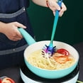 thumbnail image 5 of ReaNea Rainbow Pasta Server, Spaghetti Spoon Stainless Steel Spaghetti Server For Cooking, Noodle Pasta Fork Spoon Spork, 5 of 7