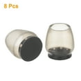 thumbnail image 3 of Uxcell Chair Leg Floor Protectors, Furniture Pads Non-Slip Chair Leg Caps Black 1.02"x0.6", 3 of 6