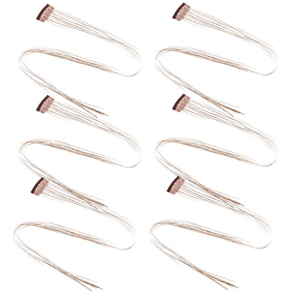 IDEANATEGRATE 6Ud Tinsel Con Color Para Cosplay Y Eventos Especiales