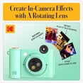 thumbnail image 6 of Kodak Smile+ Wireless 2x3 Digital Instant Print Camera with Effect Lenses & Zink Technology, Blue, 6 of 9