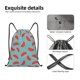 thumbnail image 4 of Fotbe Watermelon Bolsa Mochila con Cordón Estampada, Bolsa de Gimnasio Deportiva, Bolsa Cinch, Bolsa con Cordón para Hombres y Mujeres-Small, 4 of 6