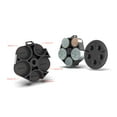 thumbnail image 4 of TONKBEEY Compact Coin Holder Case for Car Change Organizer 5 Compartments Large Capacity, 4 of 7