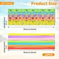 thumbnail image 2 of JIEYUMAO 12Pcs Towel Bands for Beach Chairs, Elastic Beach Towel Bands Beach Accessories, Multicolor Beach Chair Towel Straps Beachs Chair Bands Pool Chair Towel Bands for Beach Vacation, 2 of 7
