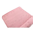 thumbnail image 4 of Waffle Weave Soft Tub Mat Cushioned Bathroom Bath Mat Anti-Slip 17" x 36" Pink, 4 of 5