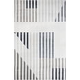 thumbnail image 6 of nuLOOM Robbi Modern Striped Area Rug, 4' 3" x 6', Robbi Light Grey, 6 of 9