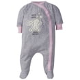 thumbnail image 2 of Gerber Baby Girl Zip Front Sleep N Play Pajamas, 2-Pack, 2 of 9
