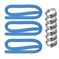 thumbnail image 2 of Above Ground Pool Replacement Hose | 1.25" Diameter | 1M/2M/3M Length Options | Heavy Duty Polyethylene | UV & Chemical Resistant | Includes Brass Clamps | Compatible with Most Pool Pumps & Filters, 2 of 7