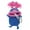 Blue Big Mouth Powde, variant on Unisex Pull Type Keys Bag Hand Knitting Keys Wallets Funny Thick Lips Monsters Keychain Pouch Cartoon Keychain organizers
