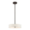 thumbnail image 6 of 46033-07 Livex Lighting Venlo - 4 Light Pendant in Modern Style - 14 Inches wide by 11.75 Inches high-Bronze/Antique Brass Finish    -Traditional, 6 of 8