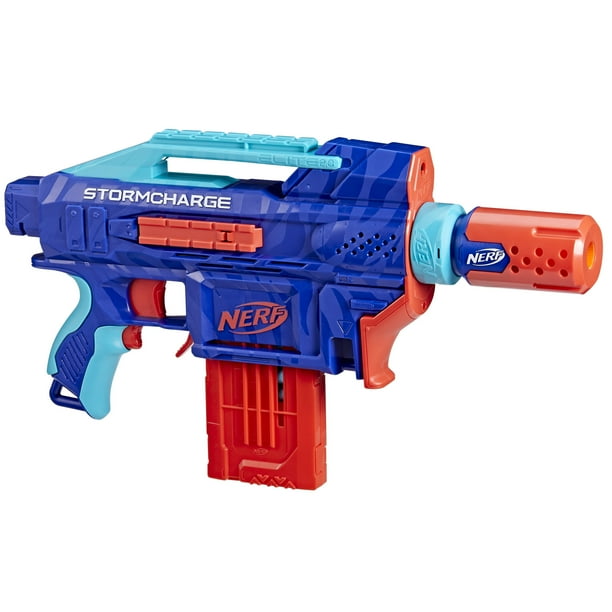 Nerf Elite 2.0 Stormcharge Blaster for Indoor Playgrounds
