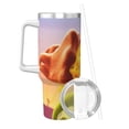 thumbnail image 2 of Goofa SpongeBob SquarePants Imprimé 40oz Ice Bully avec Poignée et Paille Tasse Isolée sous Vide en Acier Inoxydable et Couvercle à Paille 2 en 1, 2 of 8
