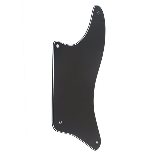 Piezas de Recambio de Guitarra Sunnimix Pickguard para Cabronita Caster Negro 213x103x2 mm