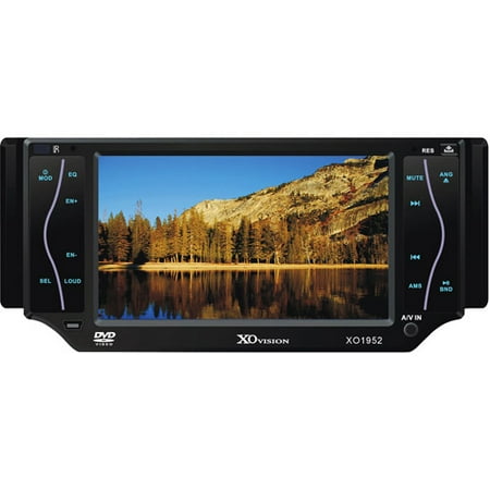 XO1952NAV 5u0022 Touchscreen DVD Receiver with SD and AV Inputs