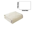 thumbnail image 3 of Weighted Blanket Kids Double Sided Summer Washed Cotton Conditioned Quilt Summer Cool Quilt Machine Washable Single Thin Quilt Quilt Core Student Bedroom Dormitory Summer Quilt Fleece Blanket, 3 of 9