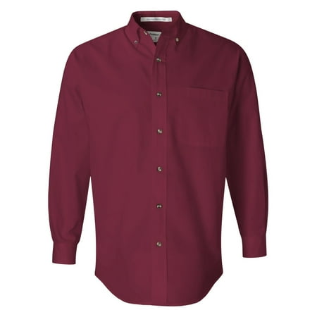 - FeatherLite 3281 Long Sleeve Stain-Resistant Twill Shirt