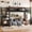 Twin XL, variant on Leumius Queen Size Loft Bed with Storage Stairs,Heavy Duty Metal Loft Beds Frame with Storage Shelves and Bookshelf,High Loft Bed with Large Under-Bed Space,Black