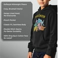 thumbnail image 6 of Boy's Pokemon Eeveelutions  Pull Over Hoodie Black X Large, 6 of 9