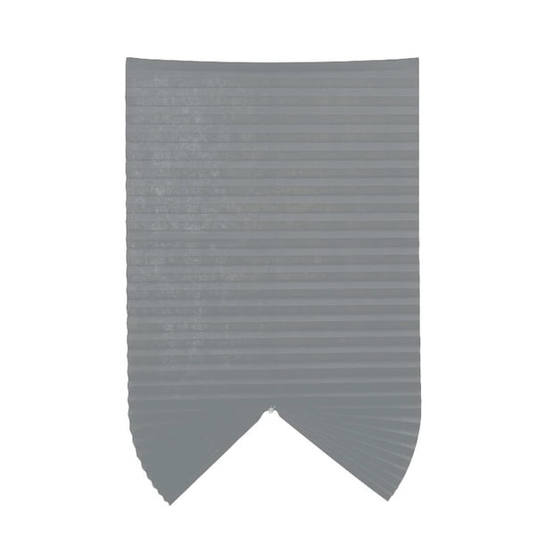 Cortinas de papel plisadas con filtro de luz, fácil de instalar, persianas temporales y portátiles con Clips, cortina de cebra Romana