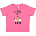 thumbnail image 3 of Inktastic Corgi Life is Rough Boys or Girls Baby T-Shirt, 3 of 5