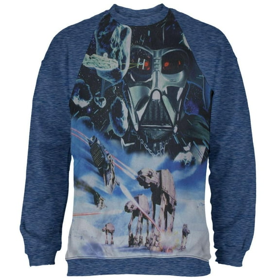 Star Wars - Vintage Hoth Sublimation Crewneck Sweatshirt - 2X-Large