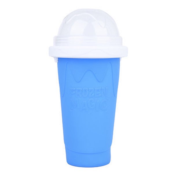 Copas De Batido Quick Frozen Slushy Cup Ice Cream Maker Pellizco de enfriamiento rápido en la botella mágica de la taza Tmvgtek Libre de BPA