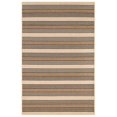 thumbnail image 1 of Trans-Ocean Importe RVI45764012 39 x 59 Po Liora Manne Riviera Stripe Tapis Tissé Wilton Intérieur et Extérieur - Beige, 1 of 1