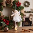 thumbnail image 6 of Christmas Angel Doll Pendant, Plush Hanging Ornament, Tree Decoration Festival Gift for Home Use, 6 of 6