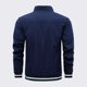 thumbnail image 5 of Chaqueta bomber informal de color liso a la moda para hombre, abrigo ajustado para hombre, nueva llegada, chaquetas de béisbol, chaqueta para hombre, ropa deportiva para primavera y otoño, 5 of 5