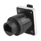 thumbnail image 3 of 2X Conector de Red A Prueba de Agua RJ45 Conector Hembra de Montaje en Panel 8P8C Conector Ethernet RJ45 (Estilo 1), 3 of 4