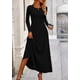 thumbnail image 4 of Vestido PRETTYGARDEN XL Conjunto de Falda y Top Corto de Punto Acanalado de 2 Piezas, 4 of 7