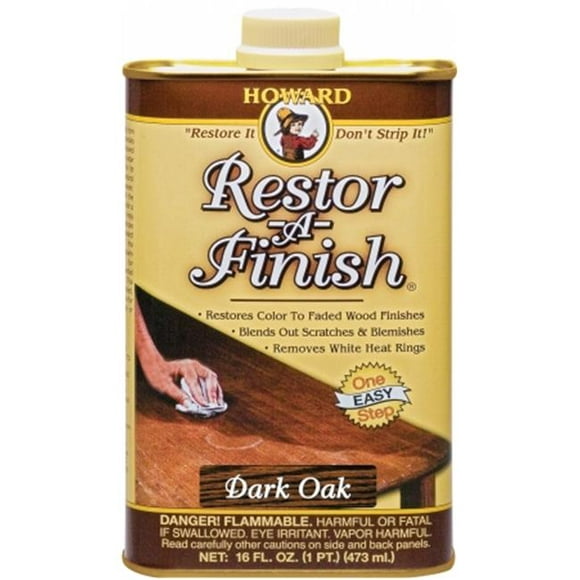 Howard Products RF7016 16 Oz Dark Oak Restor-A-Finish