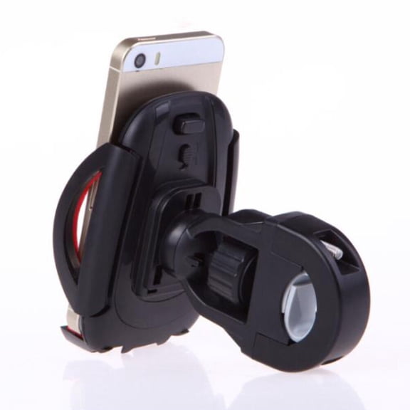 EXHUMKY Cycling Phone Holder Black Handlebar Mount for Outdoor Activities 1Set