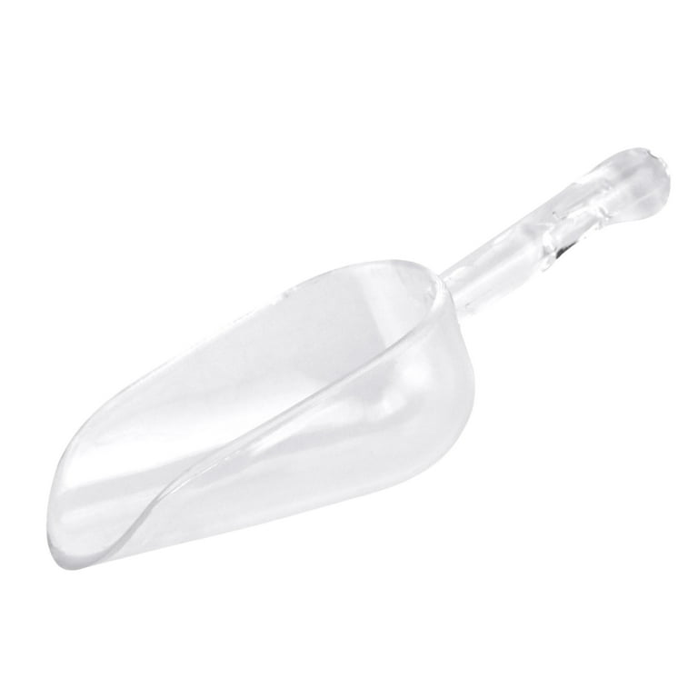 BalsaCircle 6 pcs Clear Disposable Candy Scoops - Dessert Table Candy  Buffet Serving Spoons Wedding Party Supplies