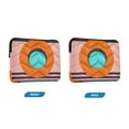 thumbnail image 7 of FORMRS 13-13.3 inch Laptop Sleeve Case Soft Carrying Quilted Computer Bag Cover, Orange Circle, 7 of 7