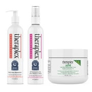 Theraplex - Anti-Itch Moisturizing Cream (3 oz), Clearlotion Spray (8 oz), and Hydrolotion (8 oz) - Approved by National Eczema Association Seal, your Day and Night Skin Solution