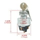 thumbnail image 5 of Riwesomey Interruptor de encendido de arranque de coche Universal con llaves de repuesto, repuesto de encendedor de camión, accesorios de Vehículos, repuestos y accesorios Mis, 5 of 6