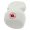 White, variant on Santa Carriage Embroidered 12 Inch Long Knitted Beanie - White OSFM