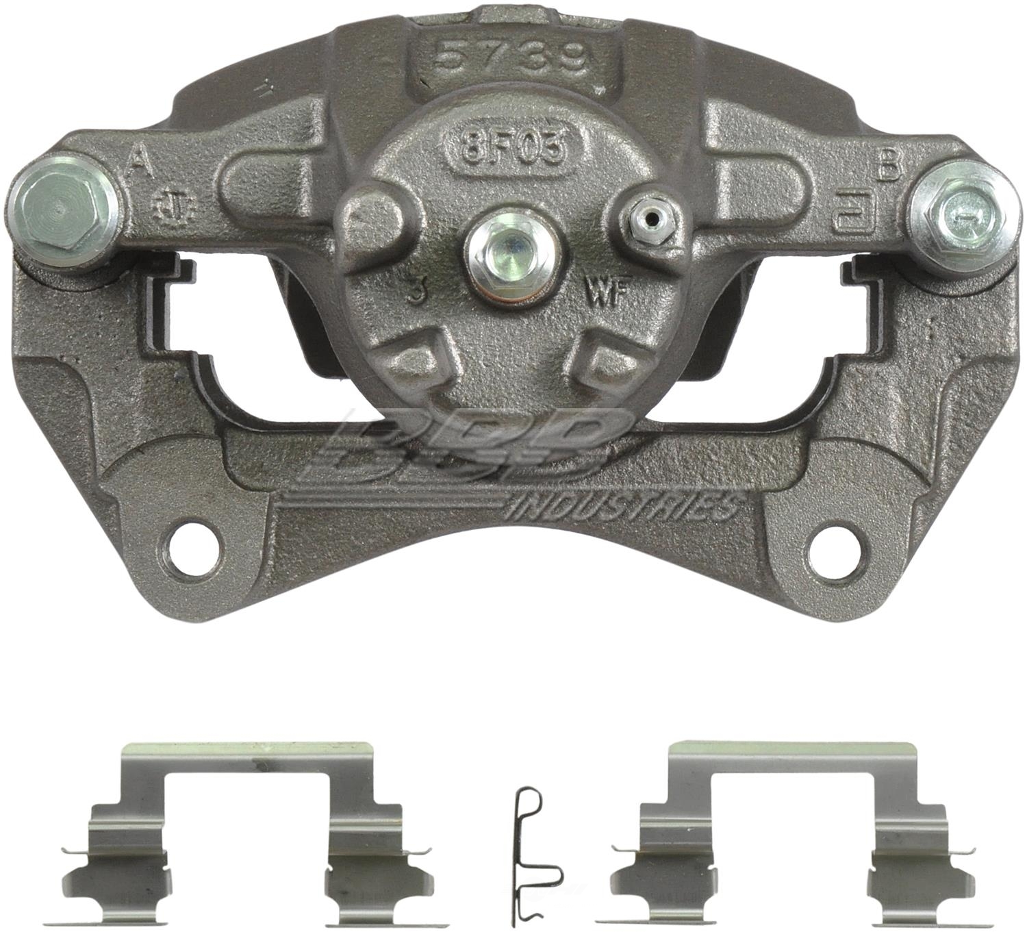 TERREPOWER formerly BBB Industries 99-17733B Reman Caliper w/installation Hardware