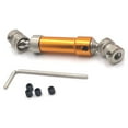 thumbnail image 4 of VONKY Rear Drive Shaft 1:12 Crawler Part Replacement for Wltoys 12423 12428 12429 Gold 5Set, 4 of 6