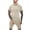 Khaki, variant on Vedolay Summer Short Sets Men's 2 Pieces Cotton Set Shirt and Shorts Summer Outfits,Gray 3XL