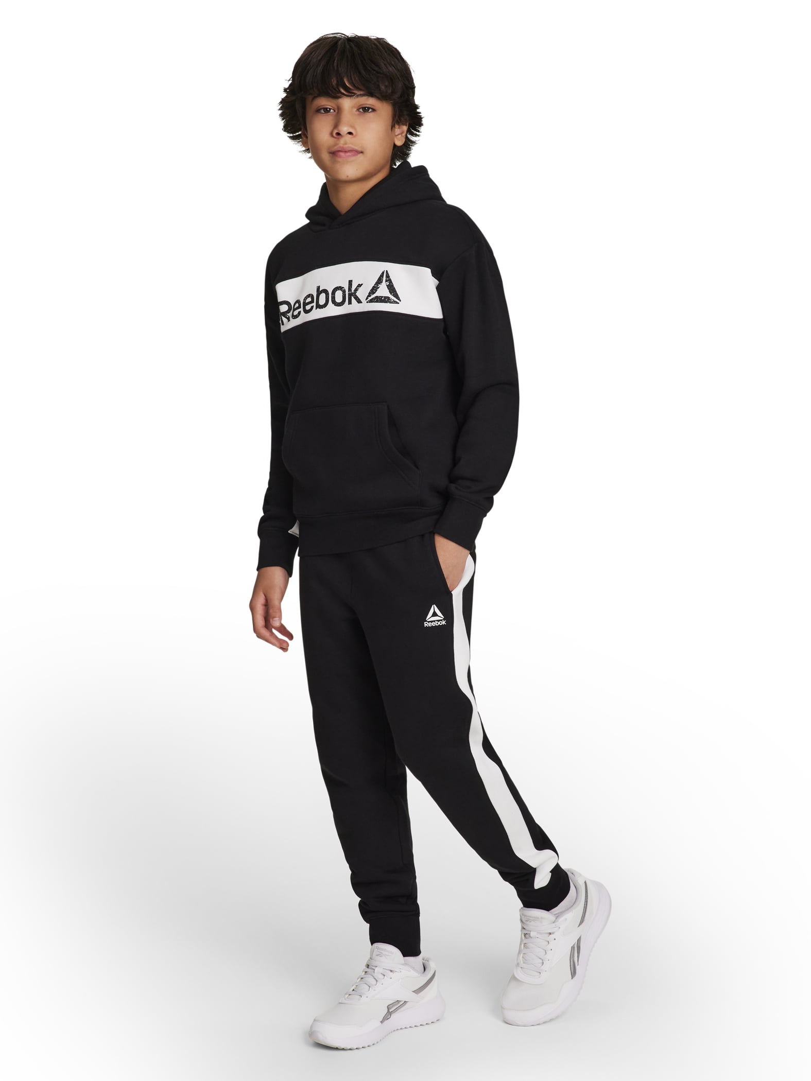 Reebok Boy's Colorblock Fleece Jogger, Sizes 4-18