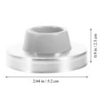 thumbnail image 2 of Phenofice 3Ud Protector Flexible Para Manija De Puerta Tope Acero Inoxidable Contra Daños En Pared, 2 of 6