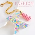 thumbnail image 1 of RKSTN decorative items CCINPPY Letter Accessories For Cup 1 PCS Cute Initial Keychain Handle For Tumbler For Women Girls, 1 of 1