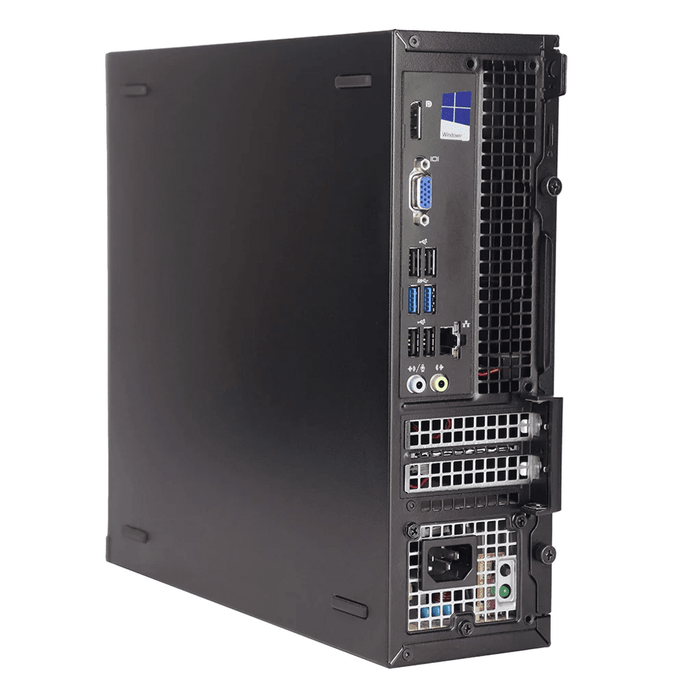 Restored Dell Desktop Intel Core i5 Computer 8GB 16GB RAM Up to 512GB SSD 22" LCD Monitor Wi-Fi Keyboard and Mouse Windows 10 Pro PC (Refurbished)