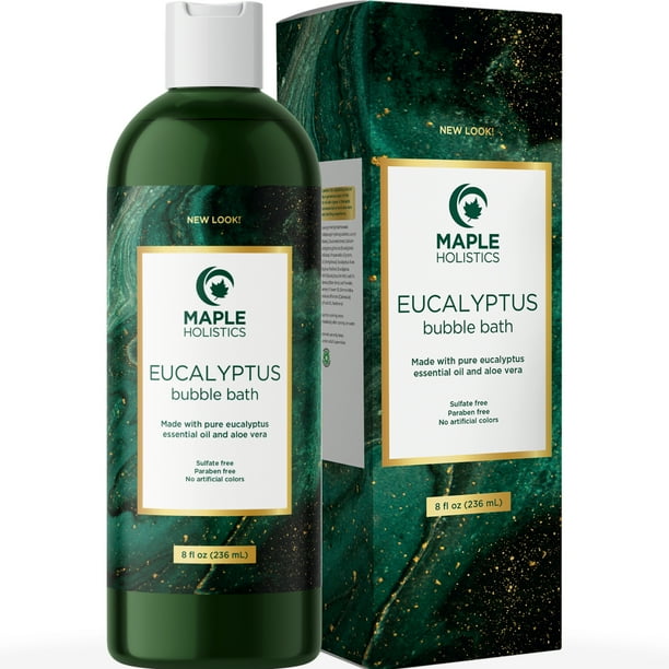 Luxury Eucalyptus Bubble Bath for Men and Women Relaxing Foaming Bath