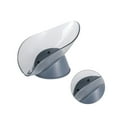 thumbnail image 3 of facefd 1/2/3/5 TureClos Storage Box Sucking Container Leaf-shaped Draining Organizer for Kitchen Bathroom Blue 1 Pc, 3 of 6