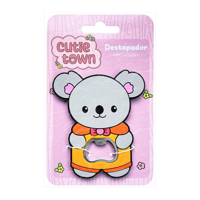 Destapador con Imán Prichos Cutie Town PVC, Imán y Metal 1 Pieza